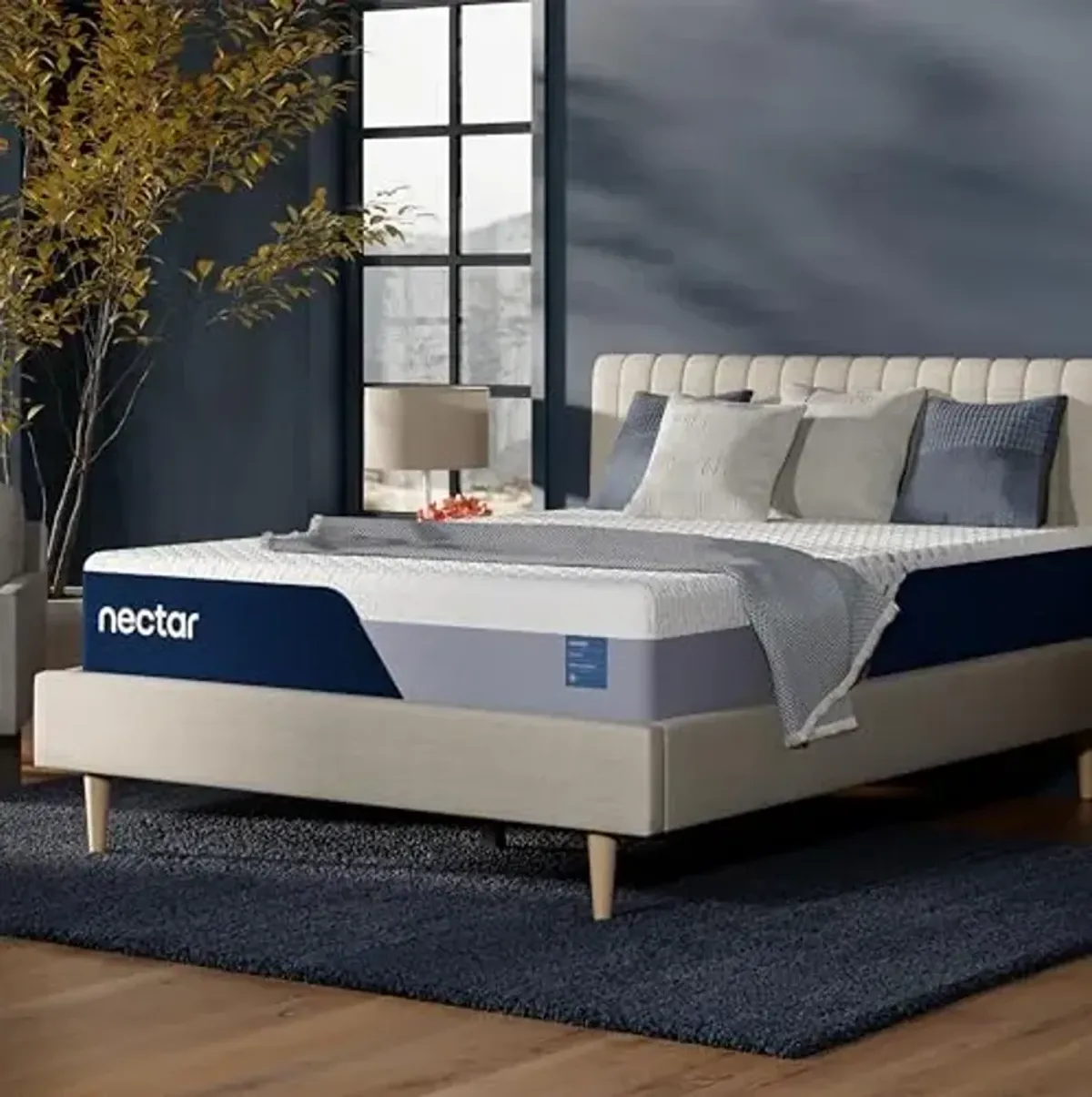 Nectar Classic 12” Queen Mattress - Medium Firm - Contouring Memory Foam - Cooling Top Layer - Support & Pressure-Relief - Mattress in a Box - 365-Night Trial & Forever Warranty