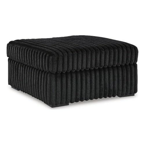 Ashley Furniture Midnight-Madness Onyx Oversized Accent Ottoman