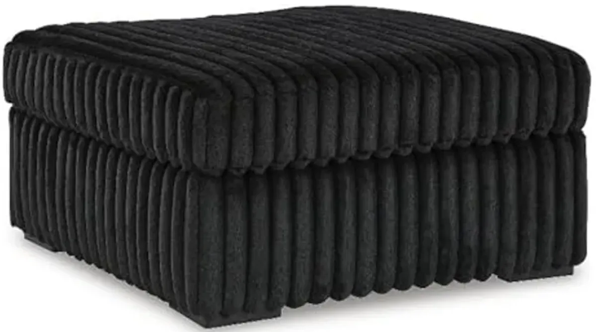 Ashley Furniture Midnight-Madness Onyx Oversized Accent Ottoman