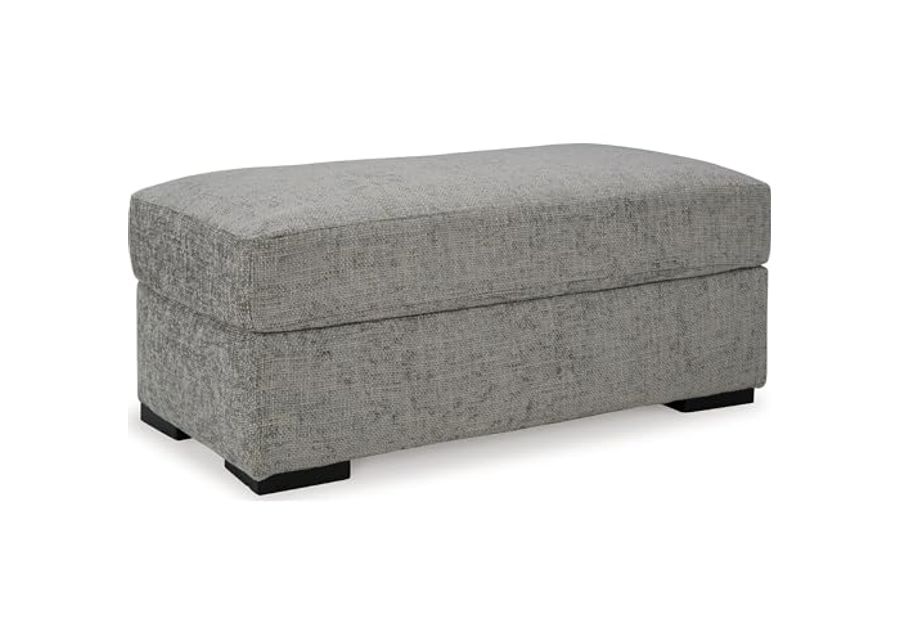 Ashley Furniture Dunmor Black & Gray Ottoman