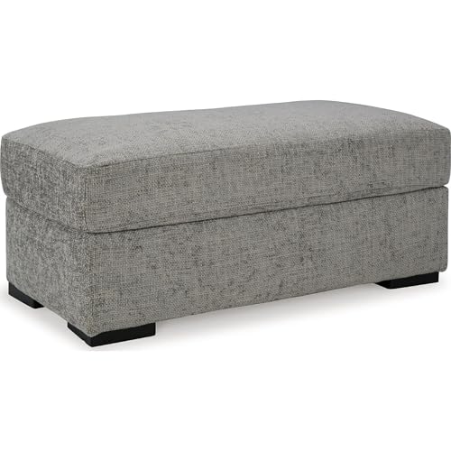 Ashley Furniture Dunmor Black & Gray Ottoman