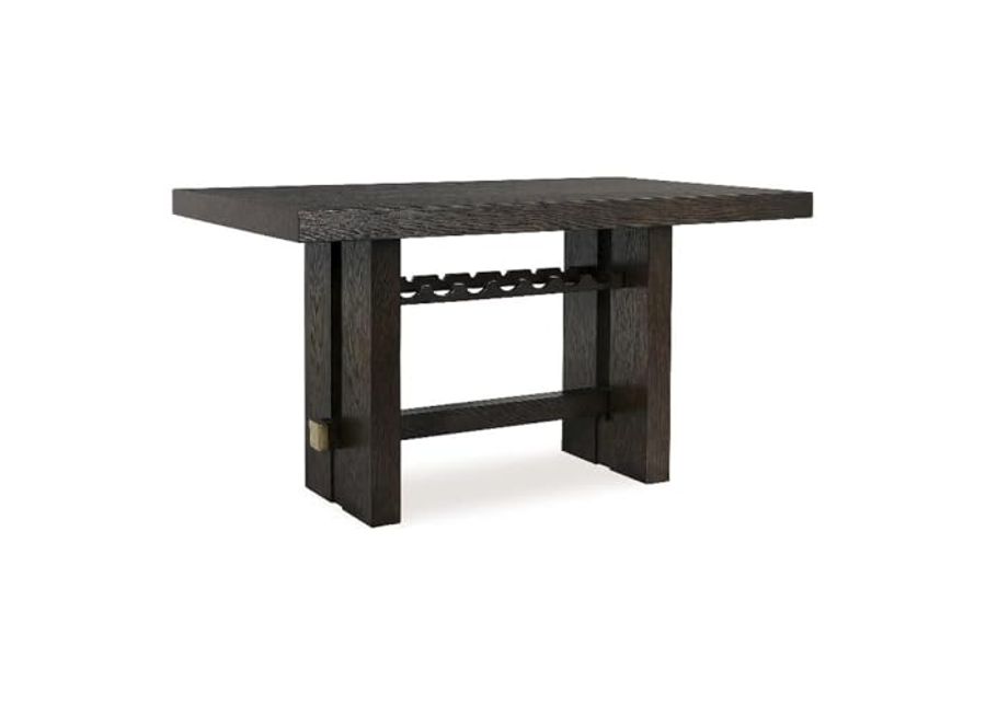 Ashley Furniture Burkhaus Dark Brown Counter Height Dining Table