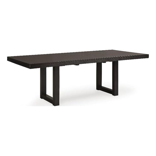 Ashley Furniture Neymorton Dark Grayish Brown Dining Extension Table