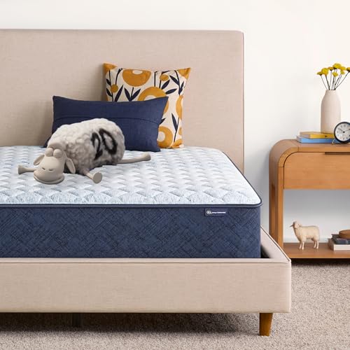 Serta Sleeptrue Firm 11" Twin Hybrid Mattress in a Box, Cooling, Breathable, and Pressure Relieving - 100 Night Trial, CertiPUR-US Certified and 10 Year Limited Warranty