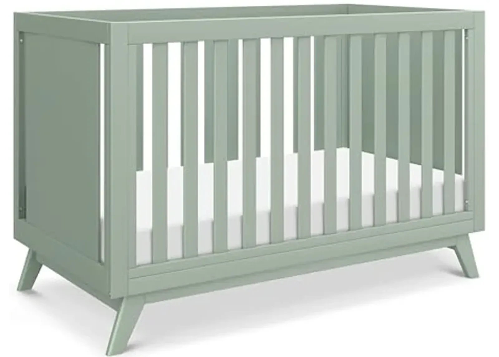 DaVinci Otto 3-in-1 Convertible Crib in Light Sage, GREENGUARD Gold Certified