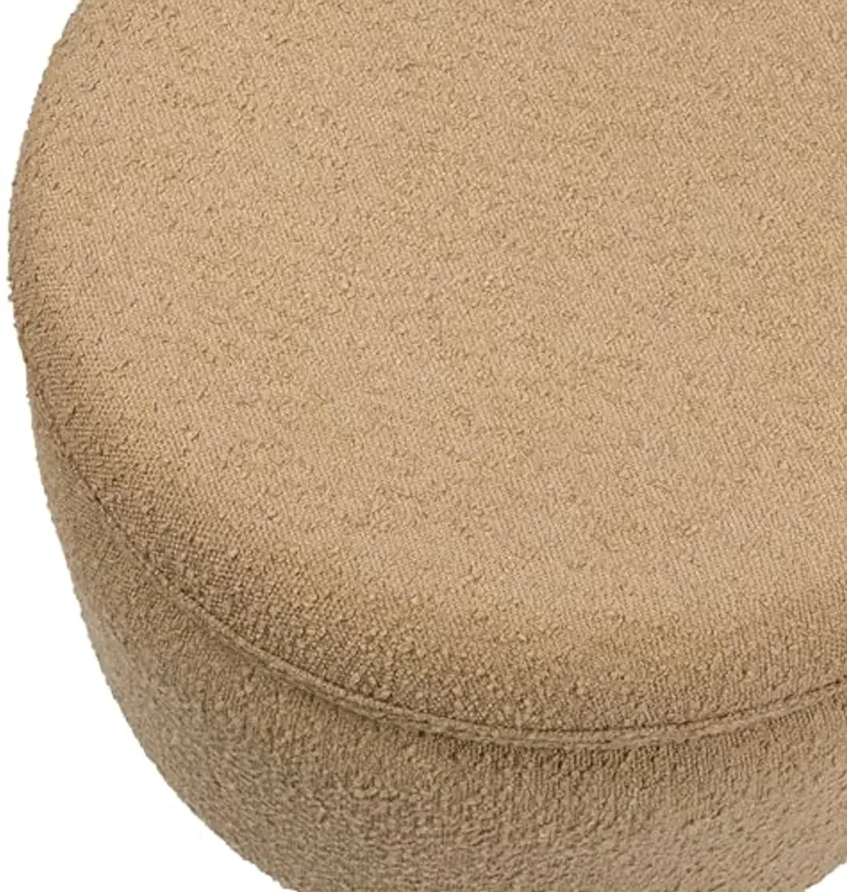 Babyletto Enoki Storage Ottoman in Sand Boucle, Greenguard Gold Certified