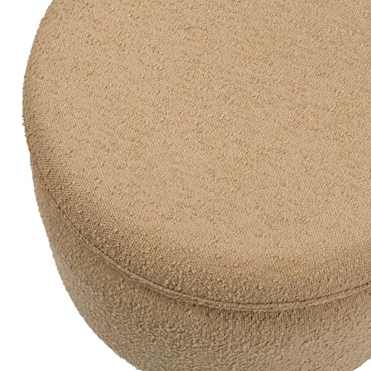 Babyletto Enoki Storage Ottoman in Sand Boucle, Greenguard Gold Certified