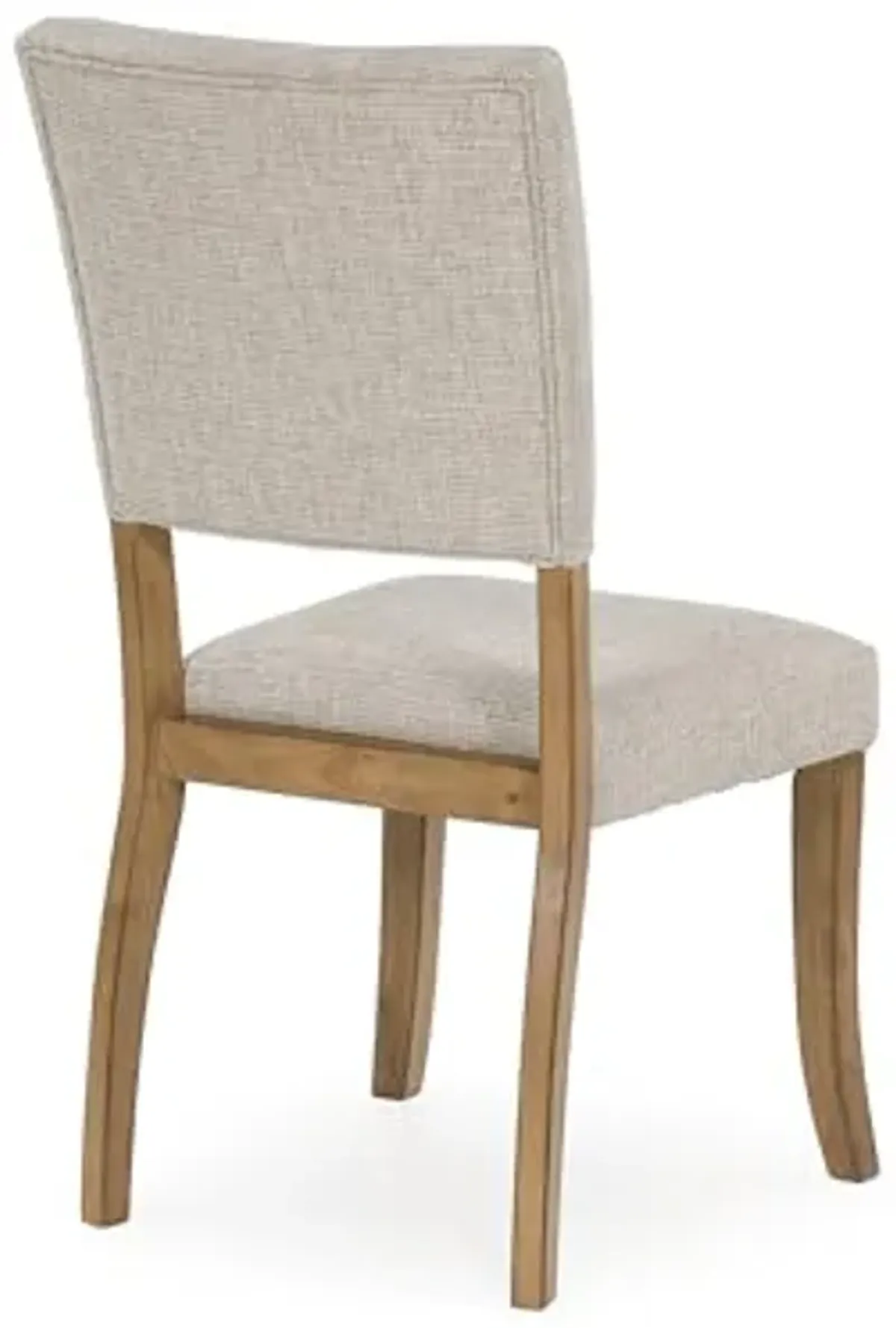 Signature Design by Ashley Rybergston Upholstered Dining Chairs with Adjustable Levelers, Set of 2, Light Brown