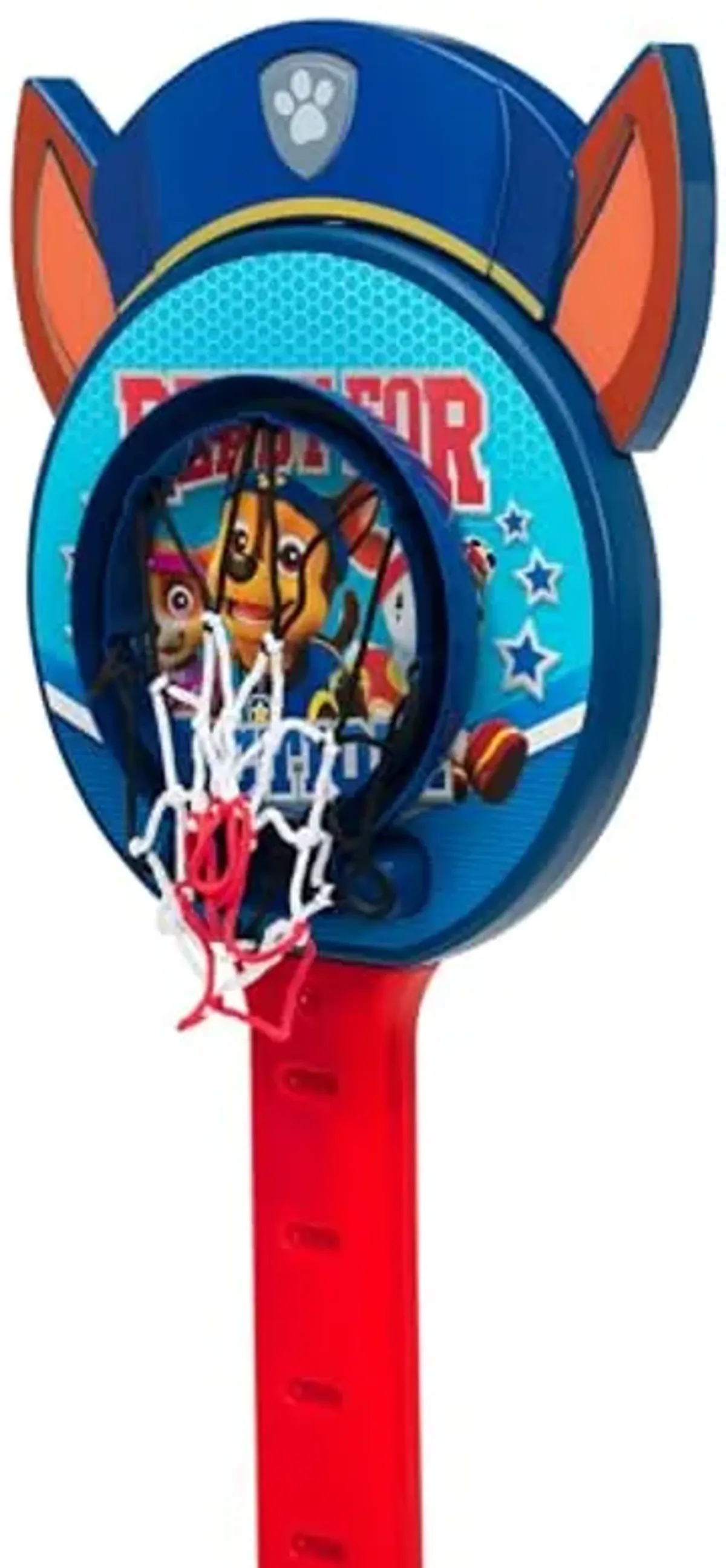 Delta Children PAW Patrol Plastic Basketball Set Includes Basketball Hoop, 1 Basketball and Ball Pump