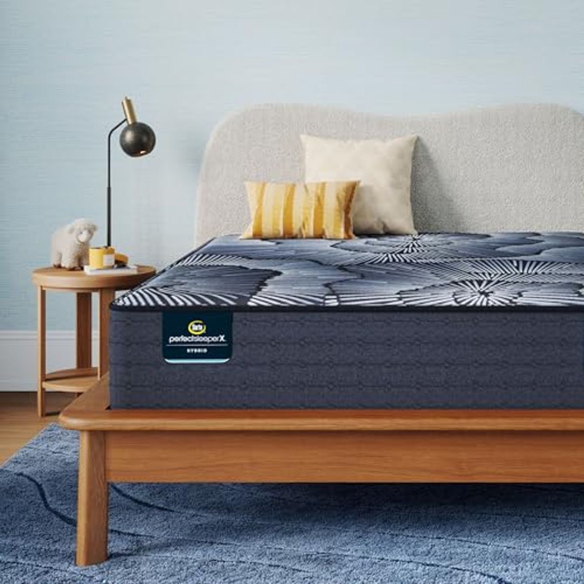 Serta Perfect Sleeper X - Aspen 12.5" Firm Twin XL Hybrid Mattress - 5 Support Zones and Cooling Tech for a Restorative Sleep - 100 Night Trial, CertiPUR-US Certified