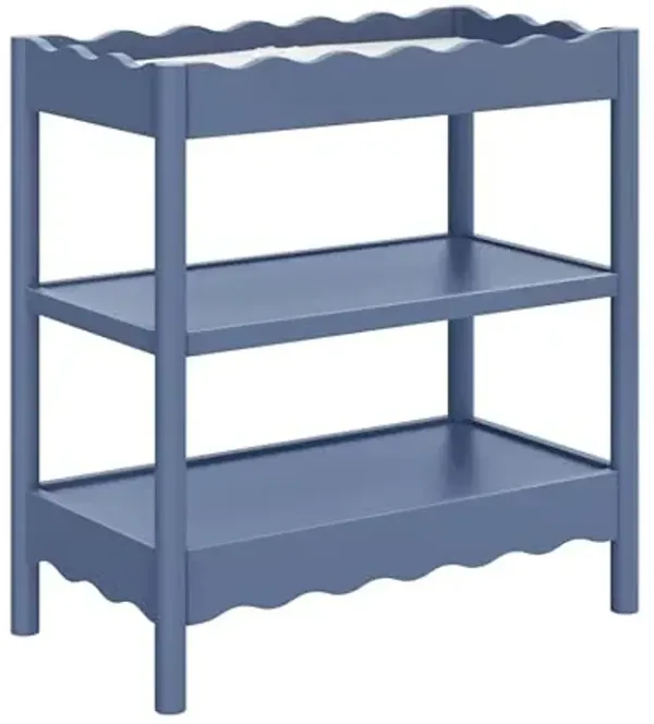 Babyletto Swell Changing Table in Cove Blue, Greenguard Gold Certified