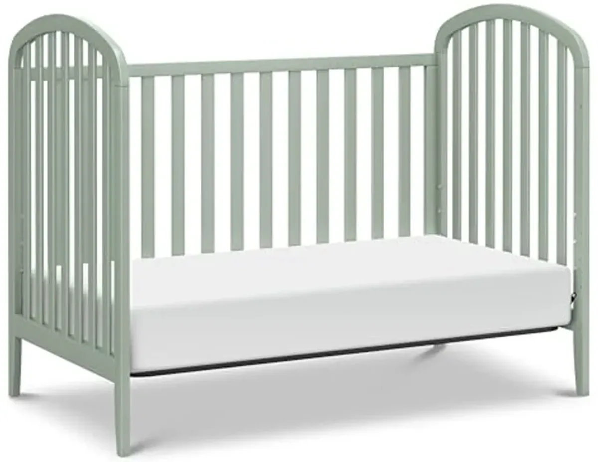 DaVinci, Beau 3-in-1 Convertible Crib in Light Sage, GREENGUARD Gold Certified