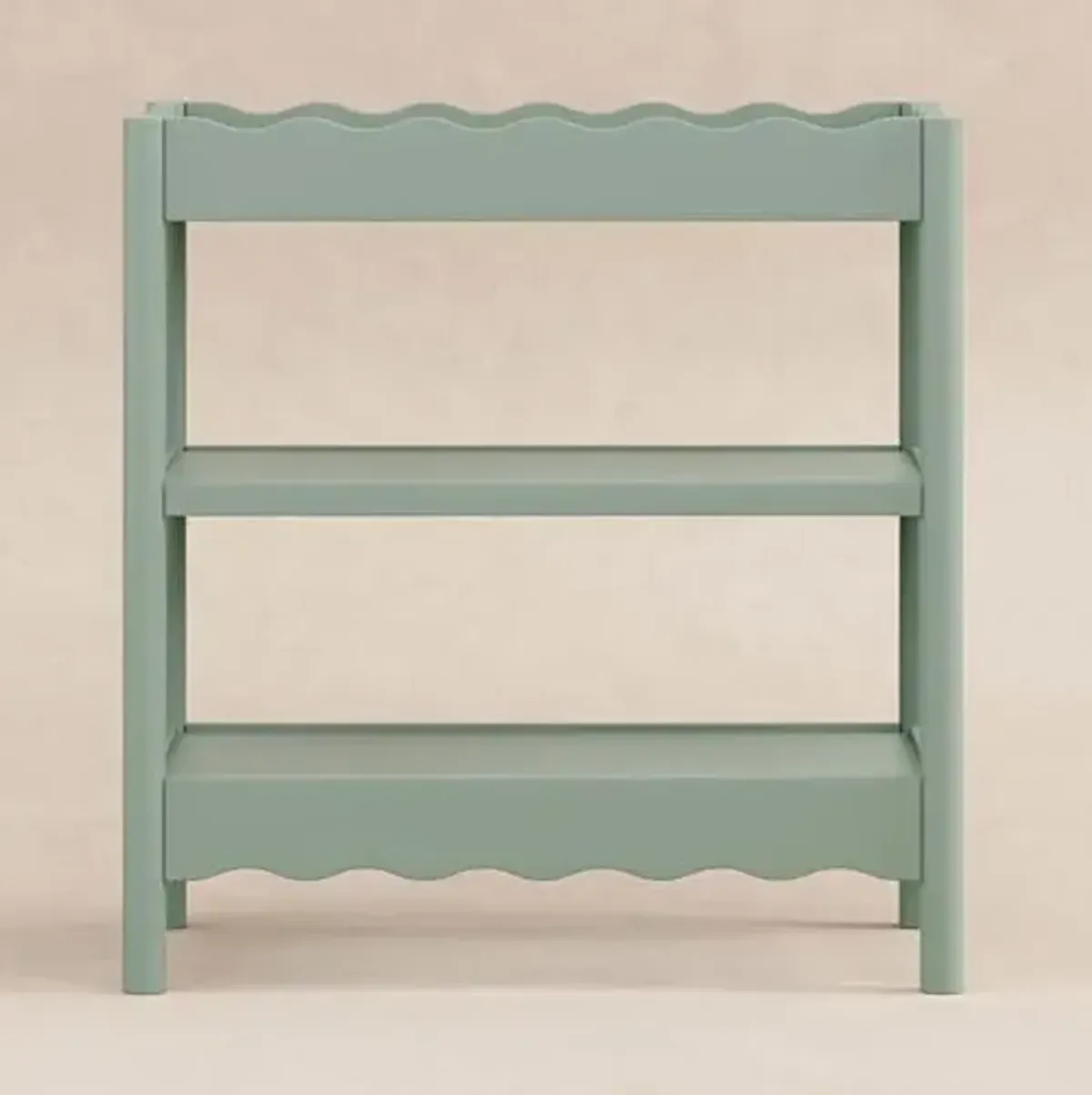 babyletto Swell Changing Table in Light Sage, Greenguard Gold Certified