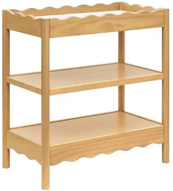 Babyletto Swell Changing Table in Honey, Greenguard Gold Certified