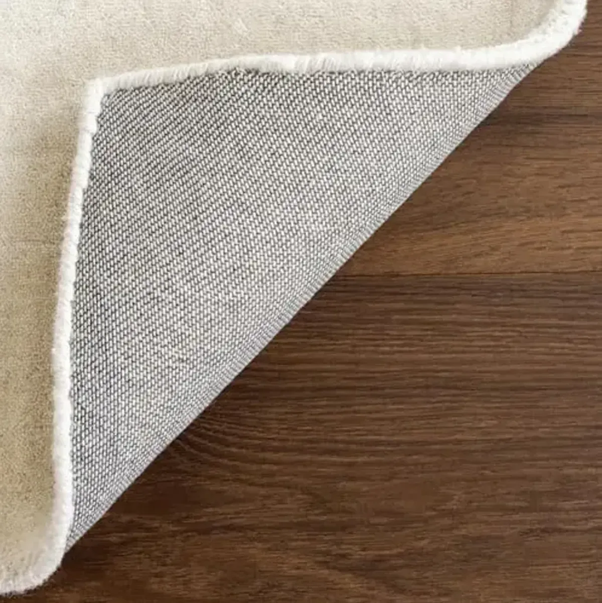 Rugs USA 8'6" x 11'6" Maru Wool Indoor Area Rug, Contemporary Style for Living Room, Bedroom, Office, Entryway, Hallway, Ivory