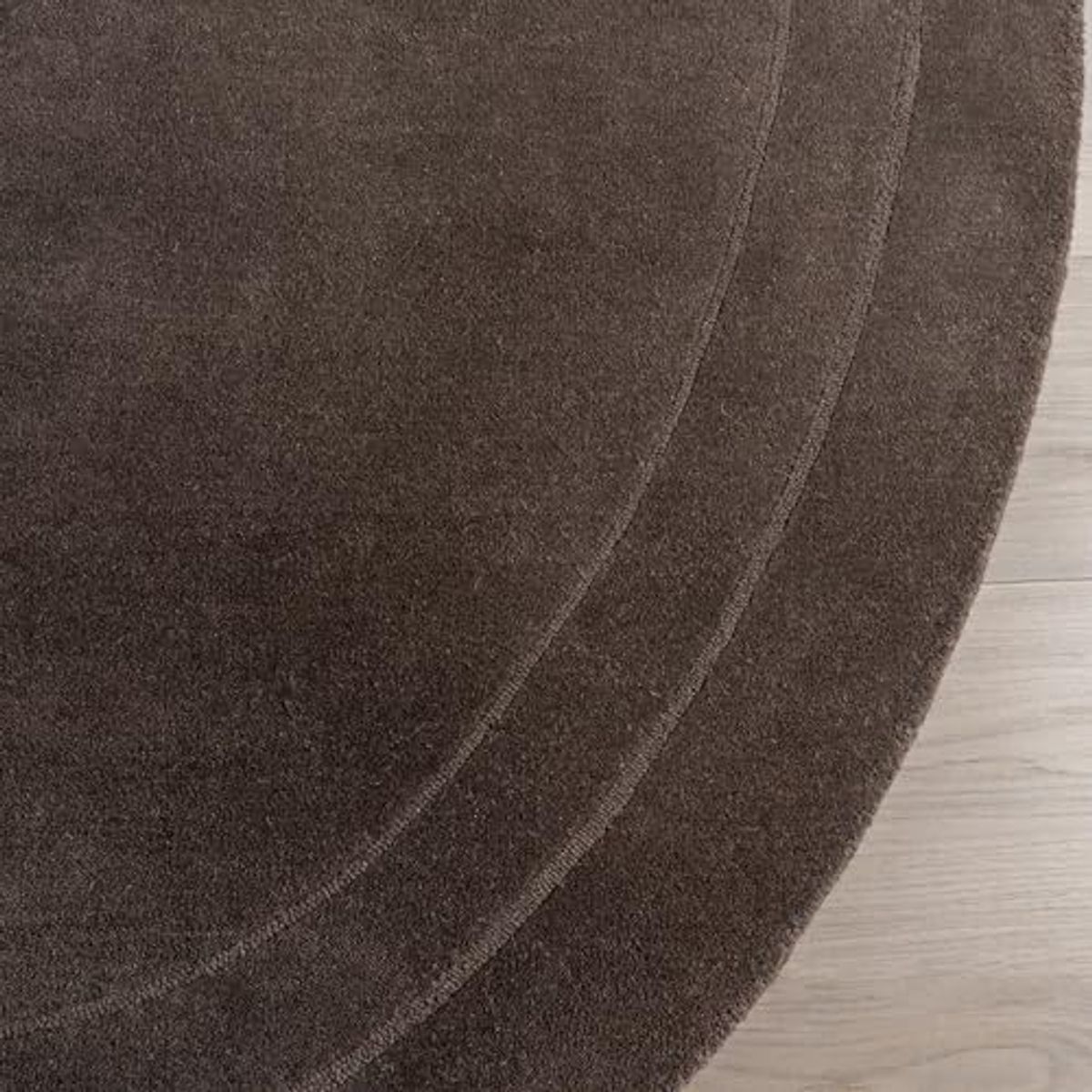 Rugs USA X Frenshe Interiors by Ashley Tisdale Canyon Abstract Wool Area Rug, 5x8, Dark Brown