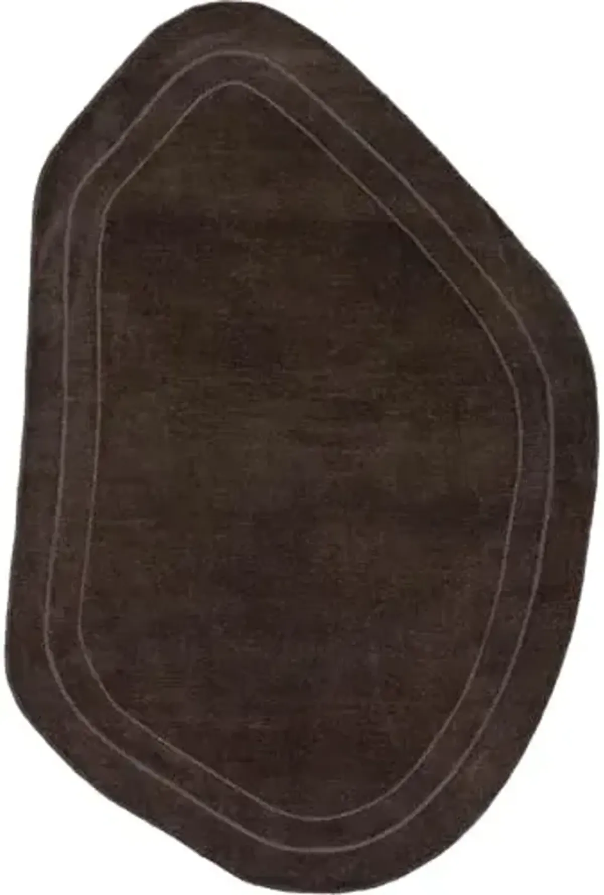 Rugs USA Canyon Dark Brown, 5' x 8', Handmade, Abstract, Wool, Soft and Cozy, High Traffic, Stain Resistant, Easy Clean, Durable Area Rug for Bedroom, Living Room, Dining, Den, Foyer, Entryway