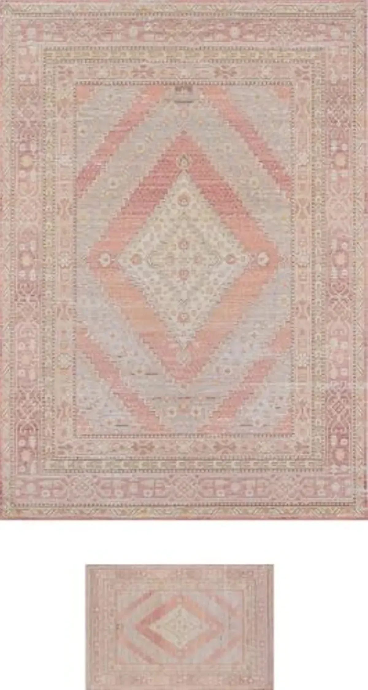 Momeni Rugs Isabella Traditional Geometric Flat Weave Area Rug, 7’10” X 10’6”, Pink Rugs Isabella Traditional Geometric Flat Weave Area Rug, 2' X 3', Pink