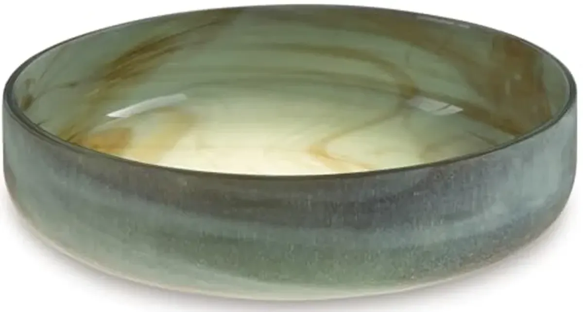 Signature Design by Ashley Bannington Contemporary Glass Bowl, Green