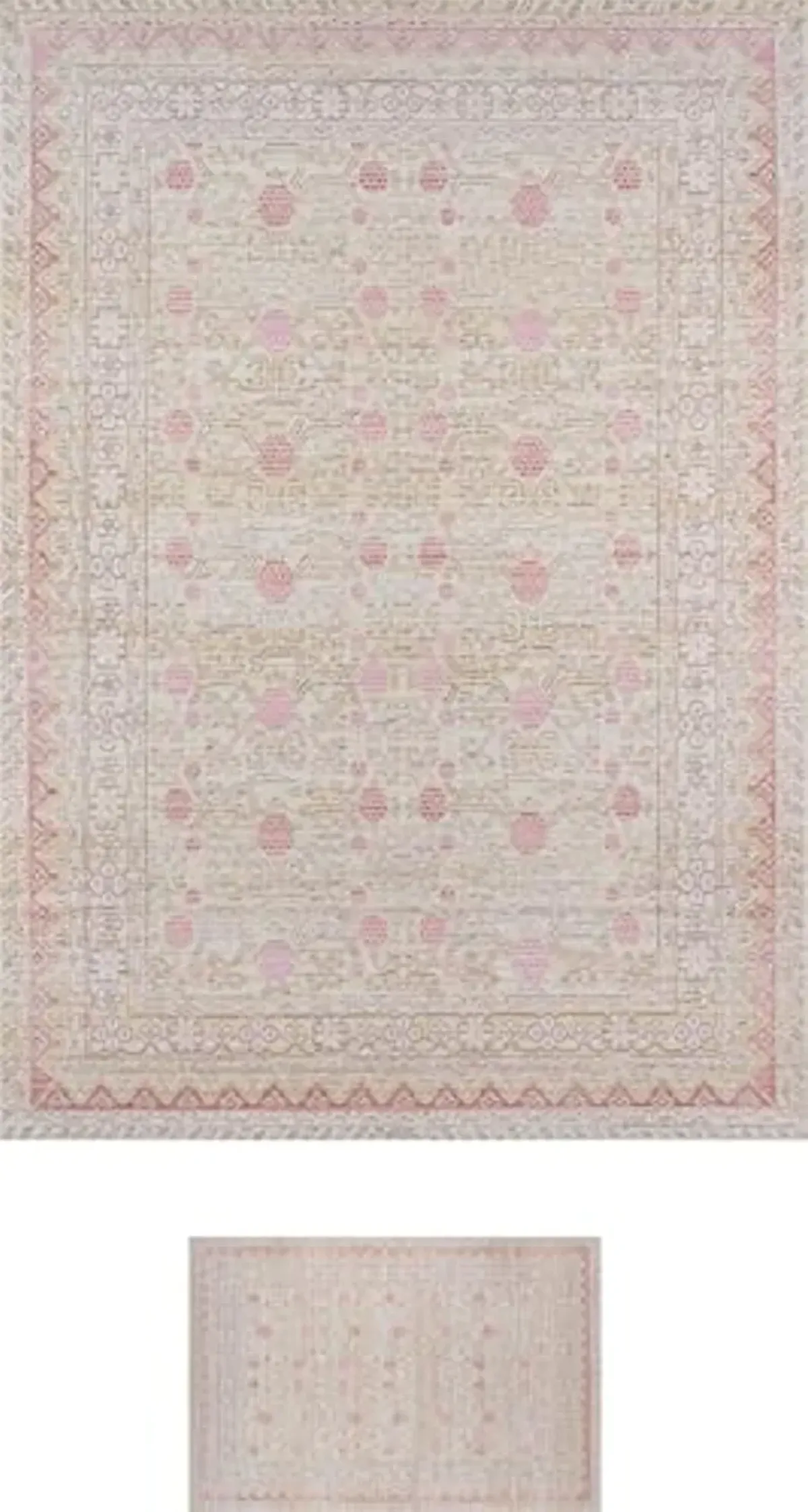 Momeni Rugs Isabella Traditional Oriental Flat Weave Area Rug, 5’3” X 7’3”, Blue Rugs Isabella Traditional Oriental Flat Weave Area Rug, 2' X 3', Pink