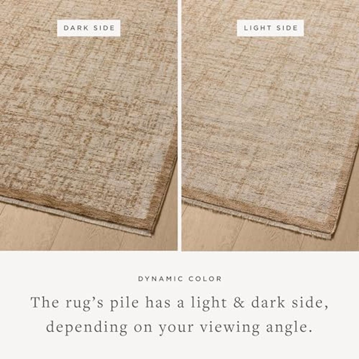 Loloi II Winston Collection WIT-01 Spice/Bone 5'-3" x 7'-6" Area Rug, .38" Pile Height, Soft, Durable, Non-Shedding, Easy Clean, Rug for Living Room