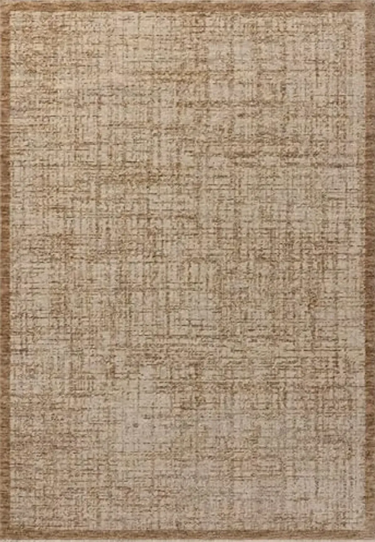 Loloi II Winston Collection WIT-01 Spice/Bone 5'-3" x 7'-6" Area Rug, .38" Pile Height, Soft, Durable, Non-Shedding, Easy Clean, Rug for Living Room