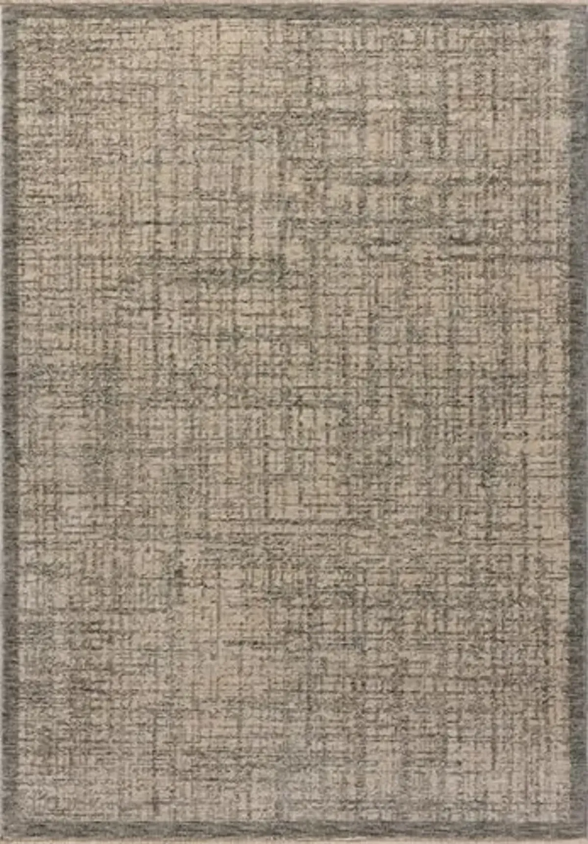 Loloi II Winston Collection WIT-01 Denim/Bone 5'-3" x 7'-6" Area Rug, .38" Pile Height, Soft, Durable, Non-Shedding, Easy Clean, Rug for Living Room