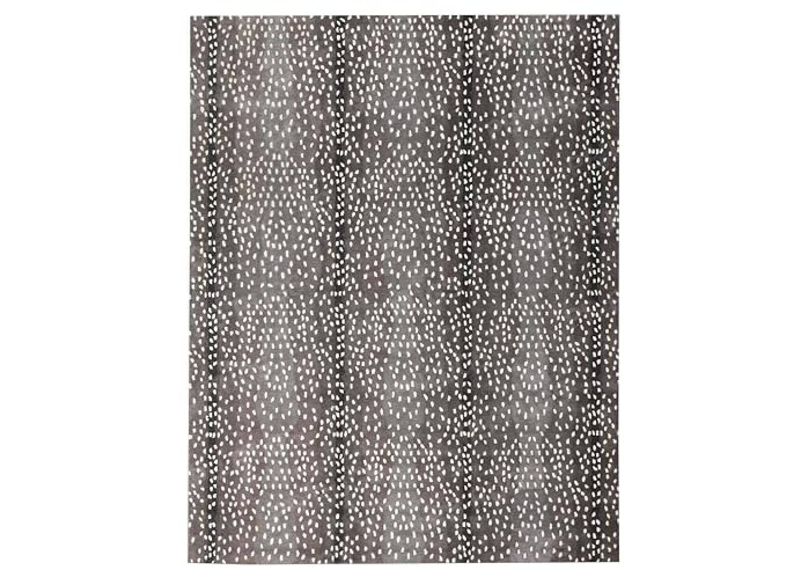 USA RUG Antelope Cheetah Brown Animal Pattern Contemporary Modern Style Handmade 100% Woolen Area Rugs (8' x 8' Round)