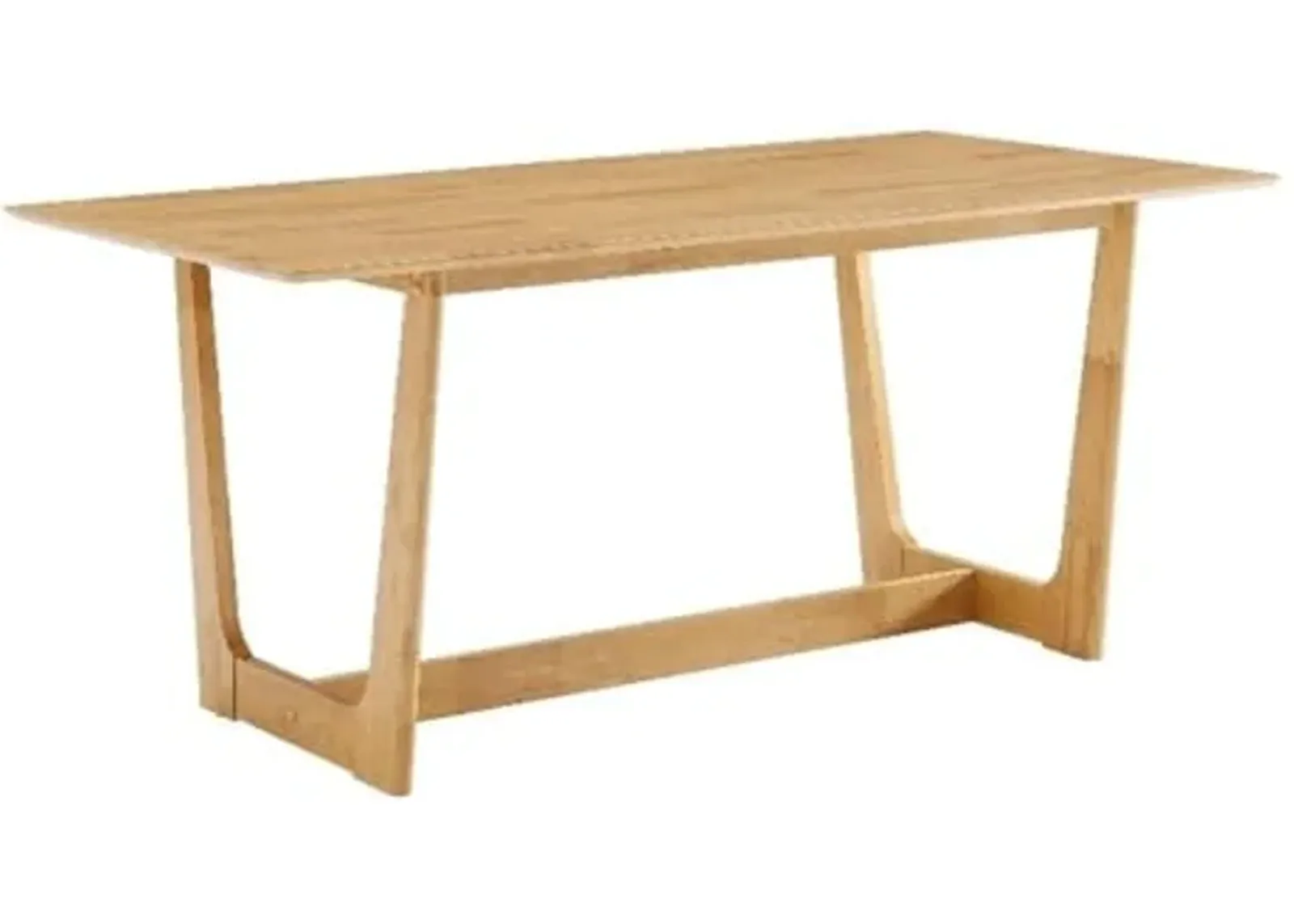 Modway Solara Dining Table in Natural