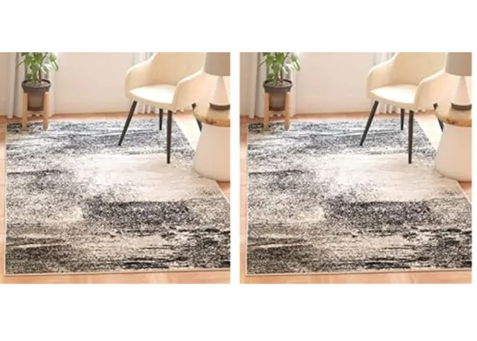 Safavieh Adirondack Collection 3' Square Silver/Multi ADR112G Modern Abstract Non-Shedding Living Room Bedroom Entryway Accent Rug (Pack of 2)