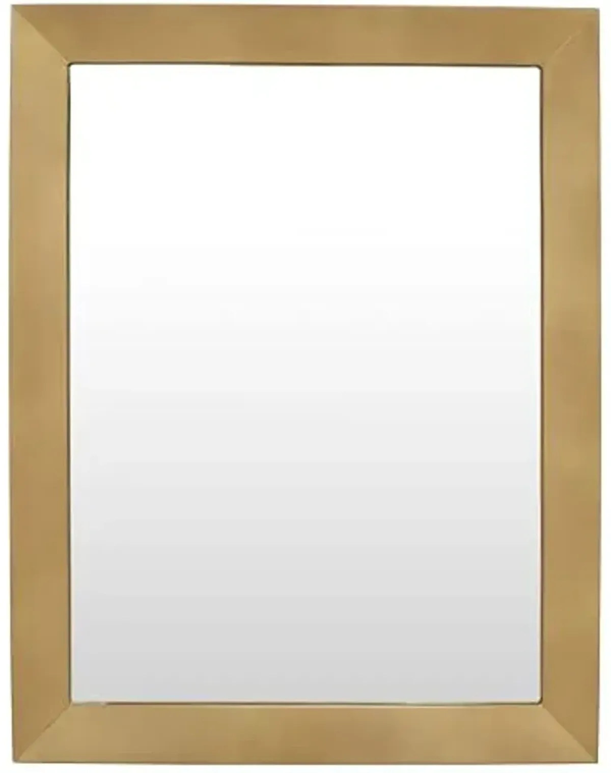 SAFAVIEH Couture Collection Veronika Brass 40 x 52-inch Rectangle Decorative Wall Mirror
