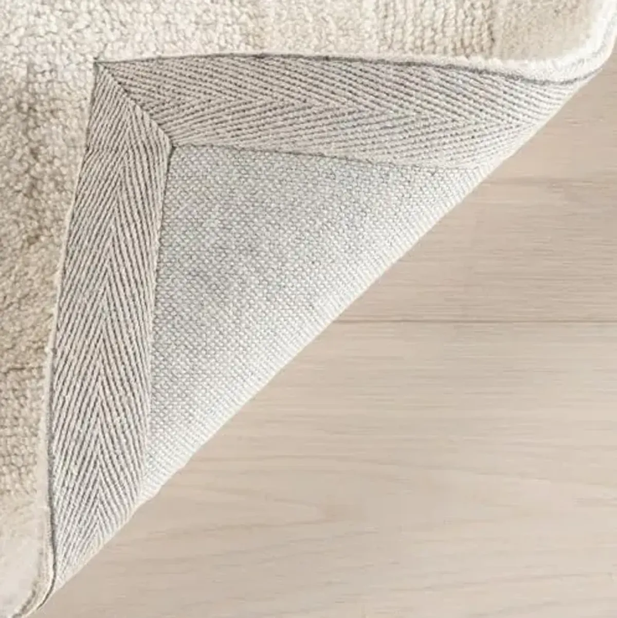 Rugs USA Robyn Wool Area Rug, 7'6" x 9'6", Ivory