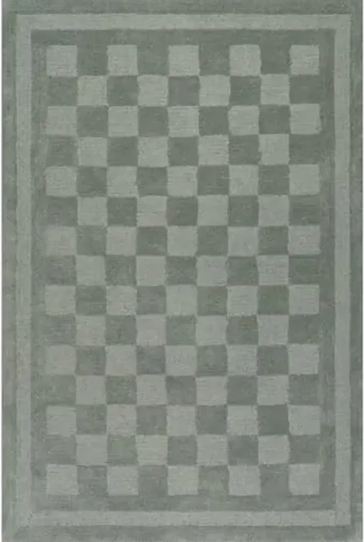 Rugs USA Robyn Wool Area Rug, 4x6, Green