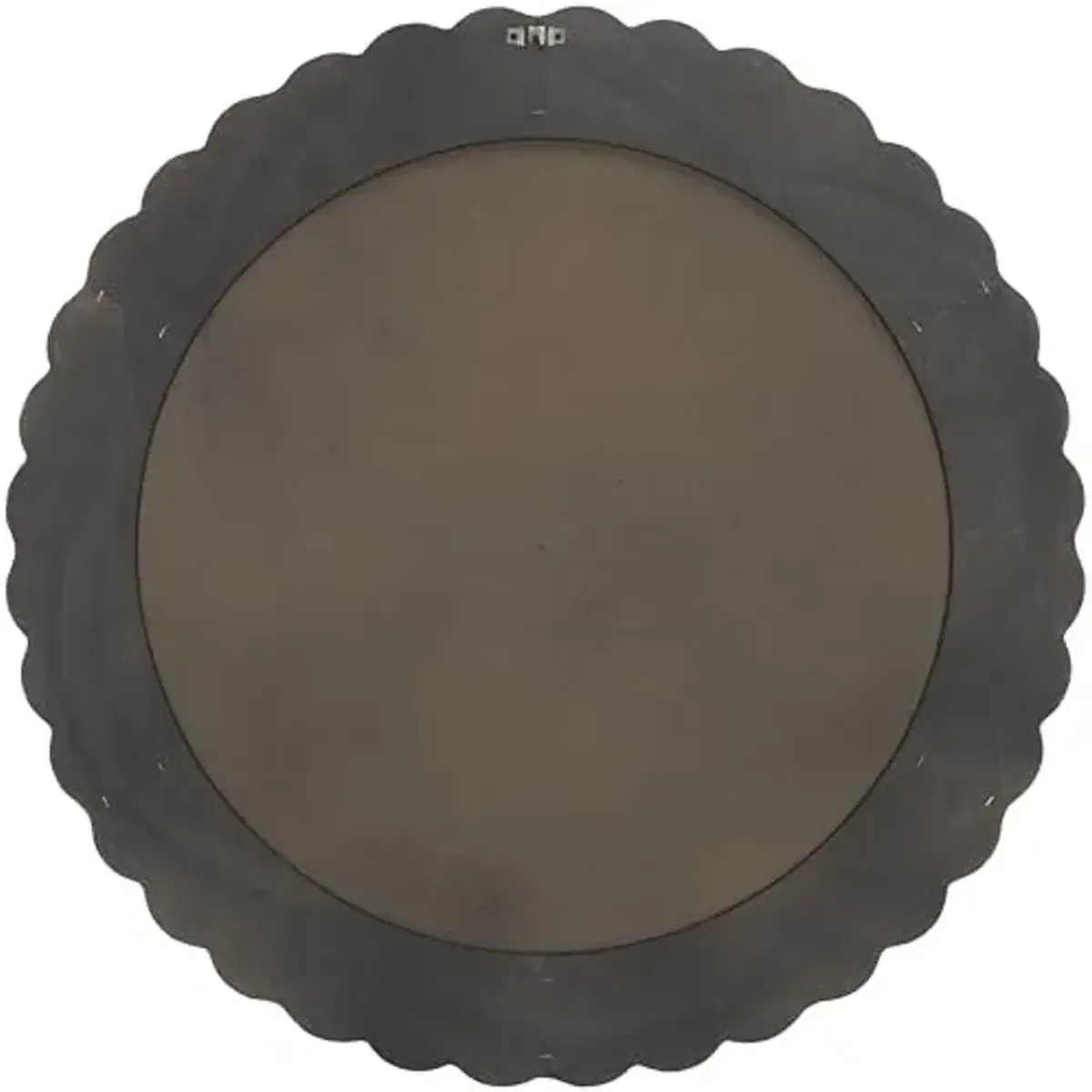 SAFAVIEH Home Collection Nooa Black 36-inch Round Decorative Accent Wall Mirror