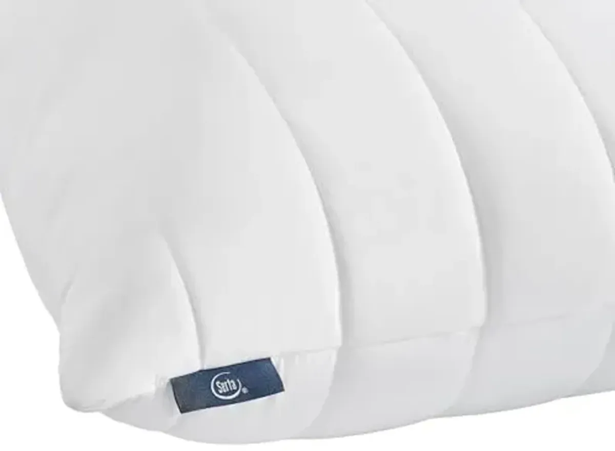 Cooling Quilted Hypoallergenic Medium/Firm Bed Pillows for Side, Stomach or Back Sleepers (2 Pack)
