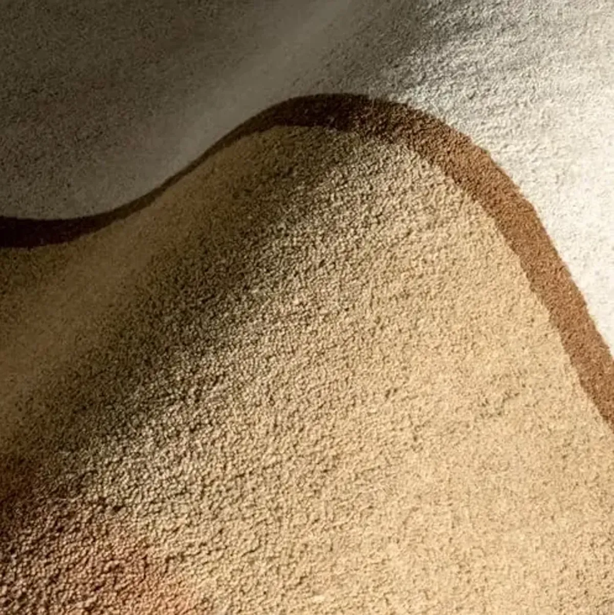 Rugs USA Greenwich Abstract Wool Area Rug, 6x9, Beige