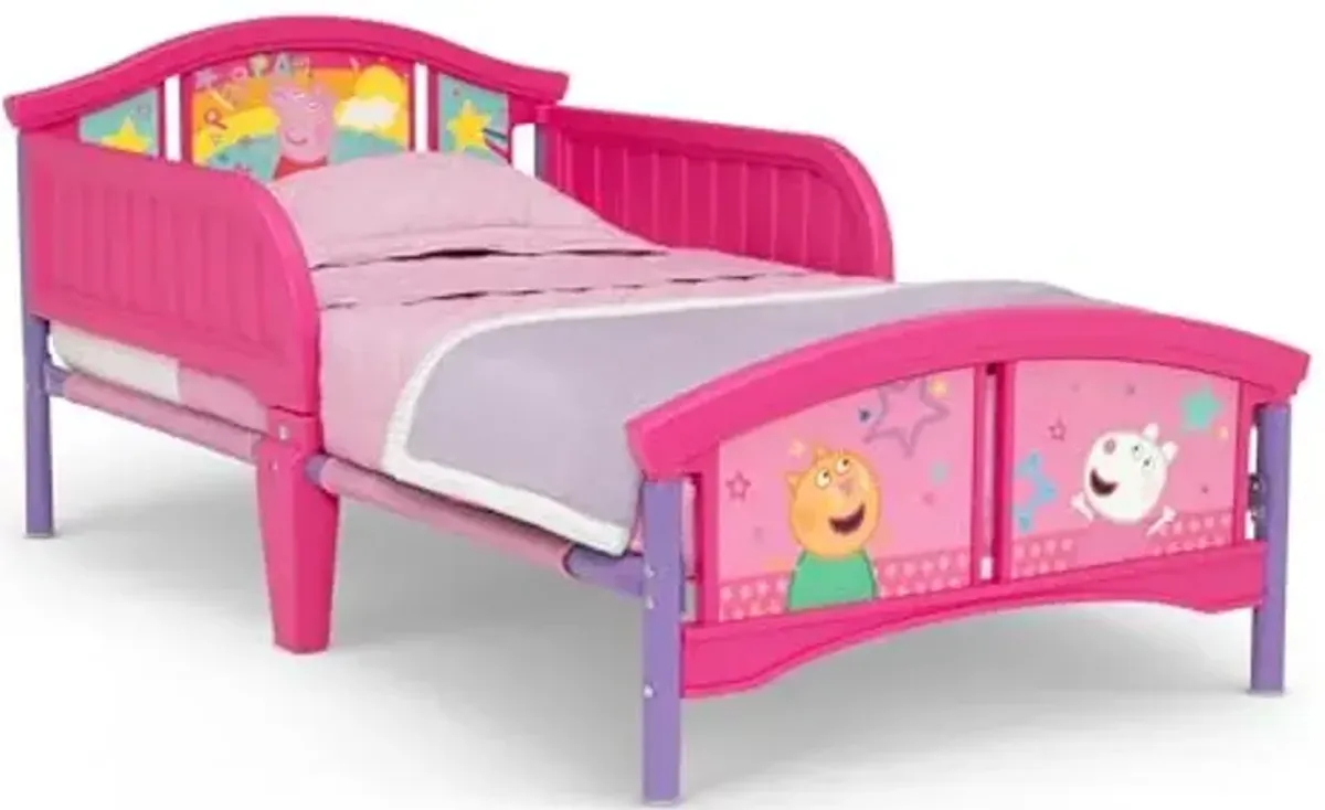 Delta Children Plastic Toddler Bed, Peppa Pig