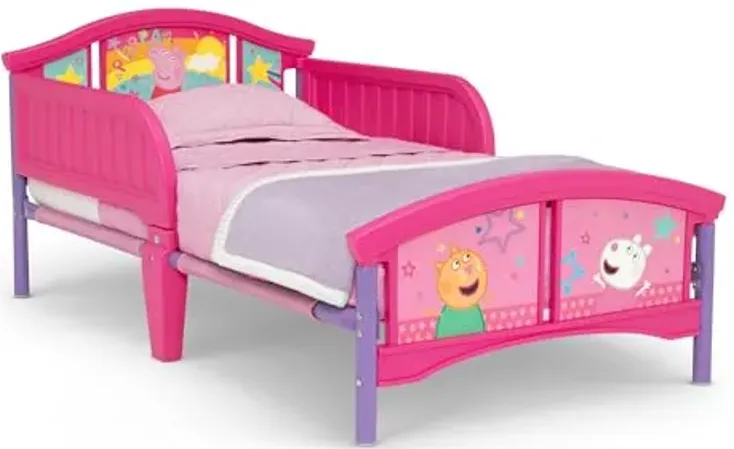 Delta Children Plastic Toddler Bed, Peppa Pig