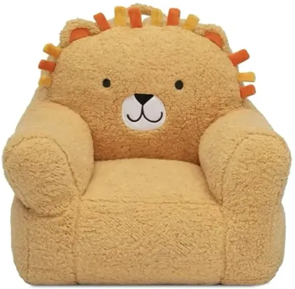 Delta Children Lion Cozee Buddy Chair, Orange