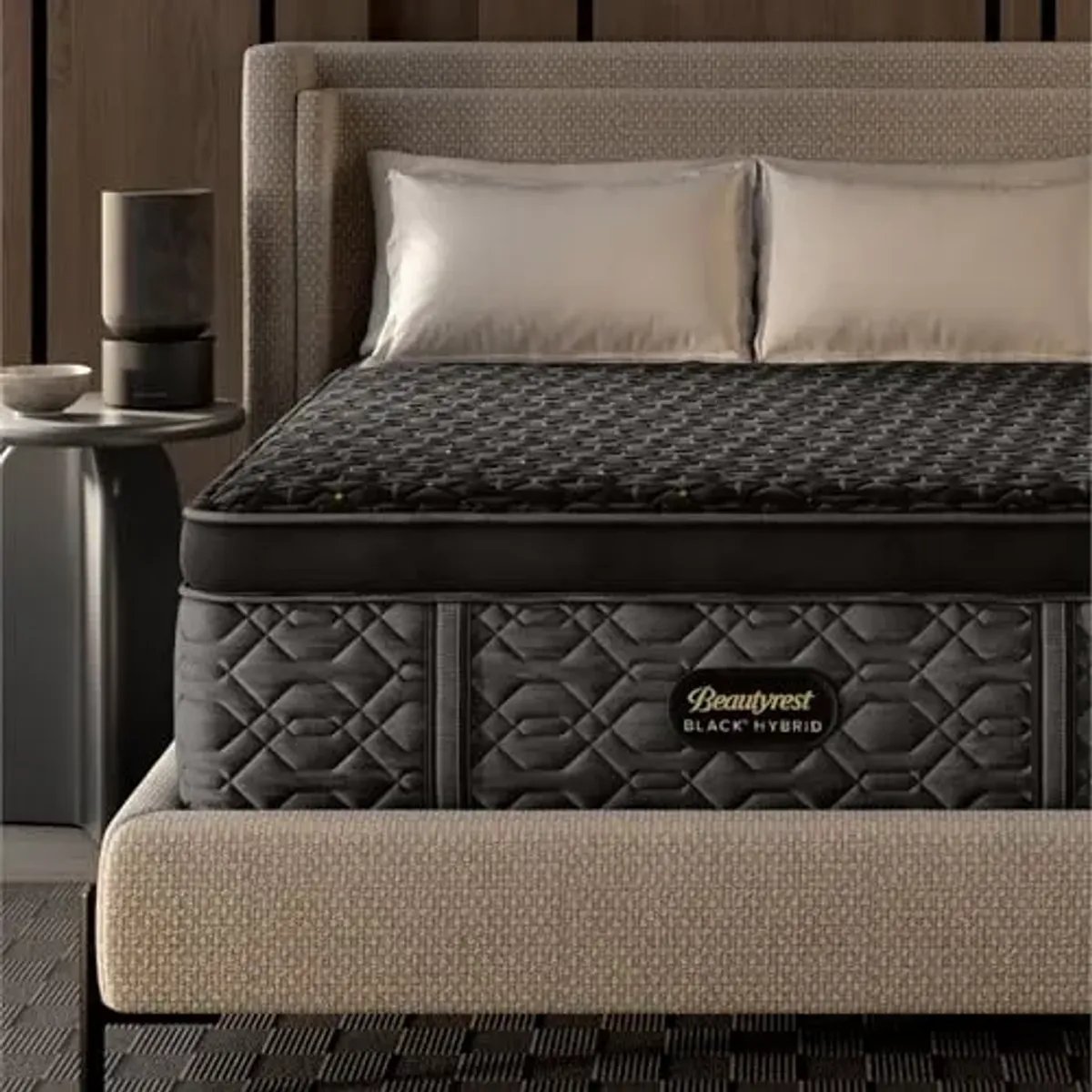 Beautyrest Black Series Four Apex Top Firm 16" Cal King Hybrid Mattress, Cooling Tech, Contouring Comfort, Individualized Support, CertiPUR-US, 100-Night Sleep Trial, 10-Year Limited Warranty