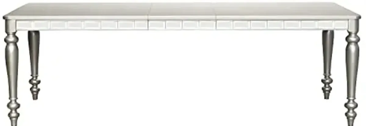 Homelegance Glam Dining Table, 81.25" x 45.75" x 7"