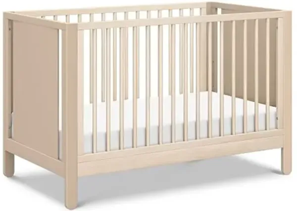 Carter's by Davinci Marisol 4-in-1 Convertible Crib in Taupe/Washed Natural, GREENGUARD Gold Certified