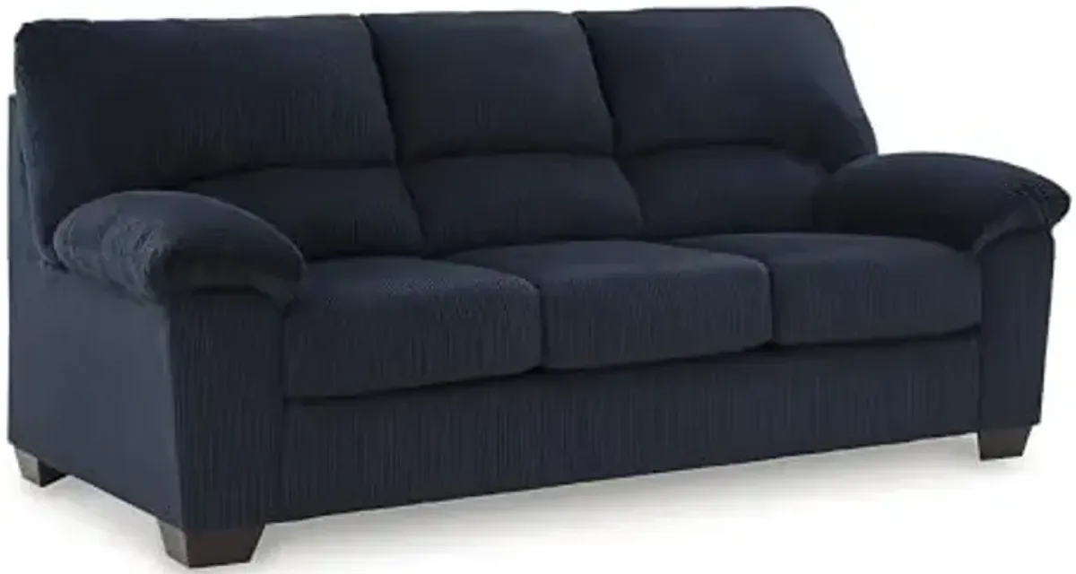 Signature Design by Ashley SimpleJoy Contemporary Sofa for Living Room, Blue