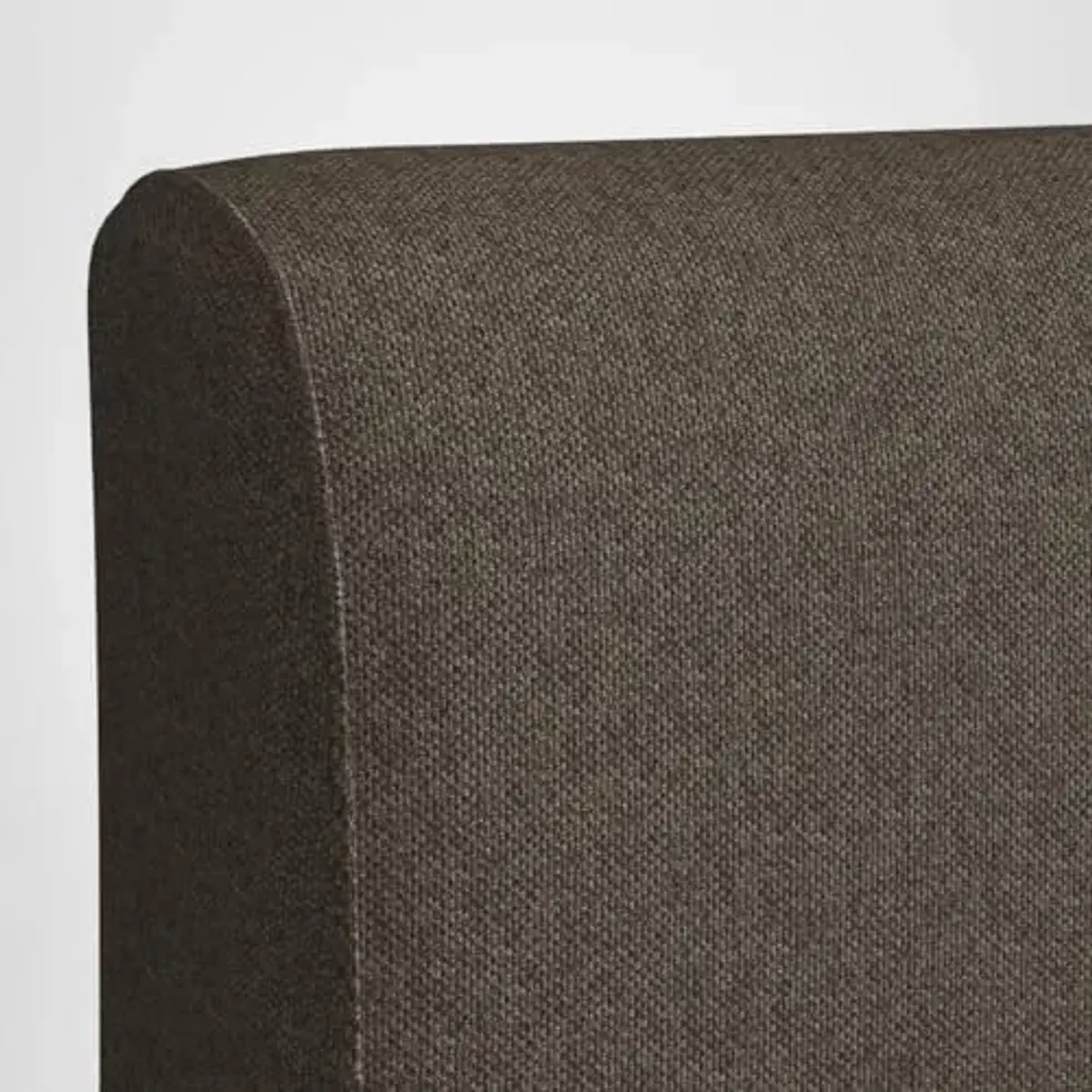 Nectar Upholstered Headboard - King - Grey - Attachable to Bamboo Bed Frame (Sold Seperately) - Easy Tool Free Set Up - Contemporary and Durable