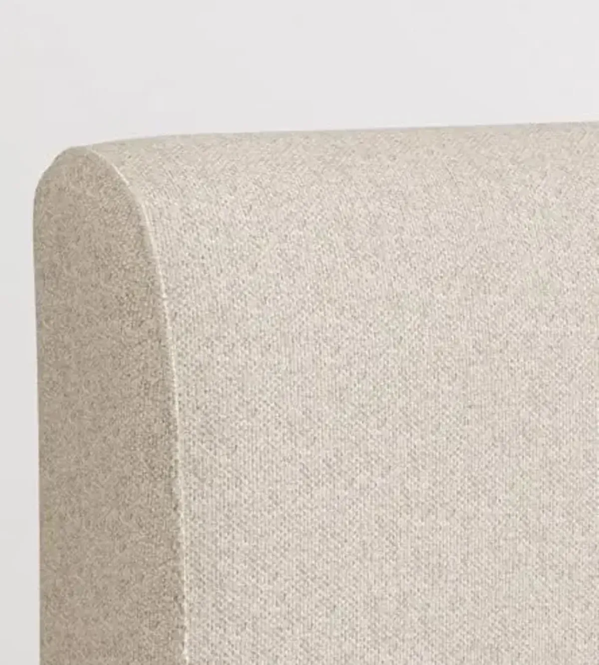 Nectar Upholstered Headboard - King - Linen - Attachable to Bamboo Bed Frame (Sold Seperately) - Easy Tool Free Set Up - Contemporary and Durable