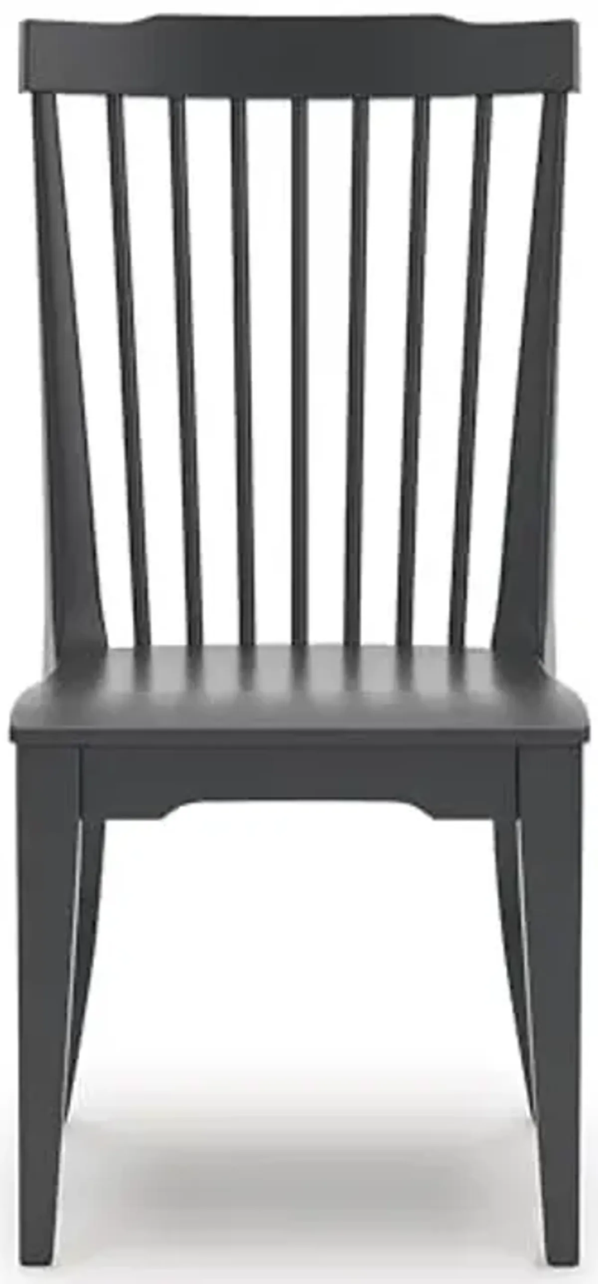 Signature Design by Ashley Mendinfort Dining Room Side Chair, Set of 2, Black