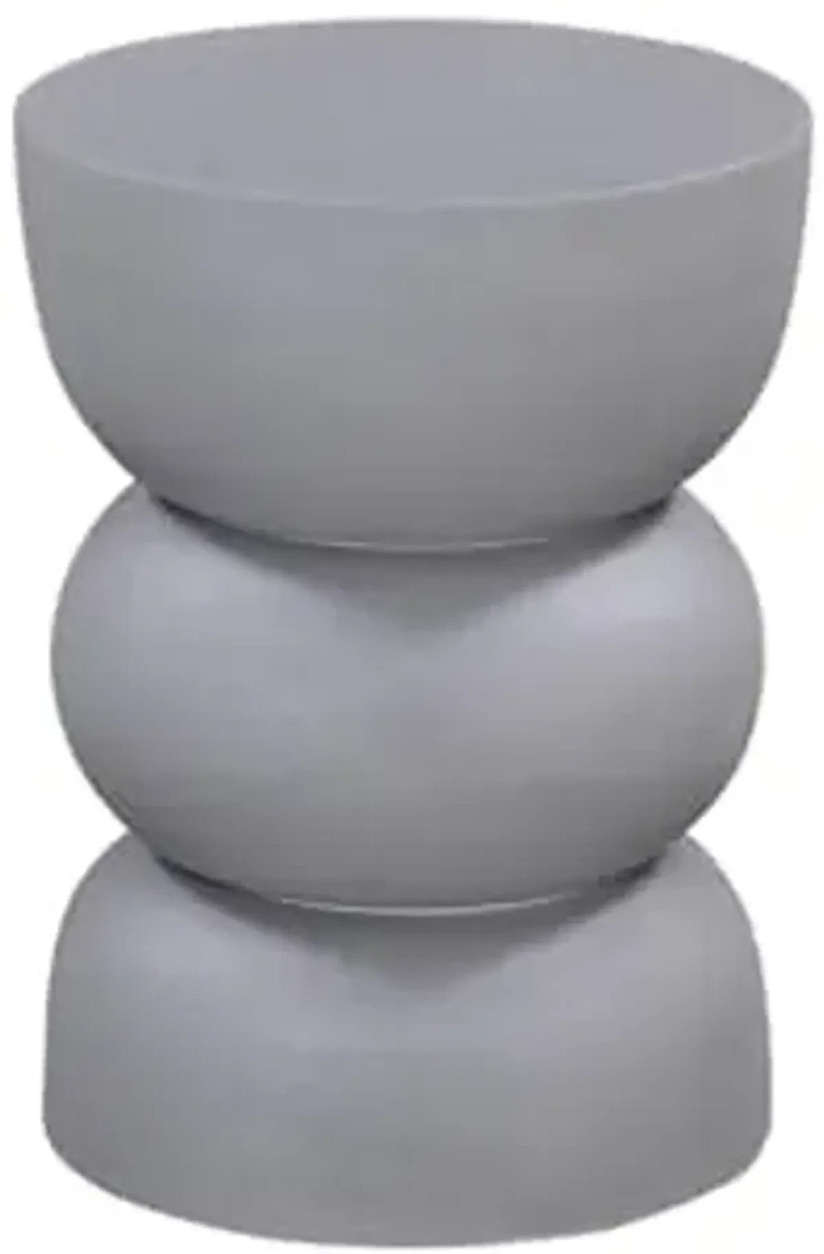 Bassett Mirror Company Haven Accent Table - Gray Plaster