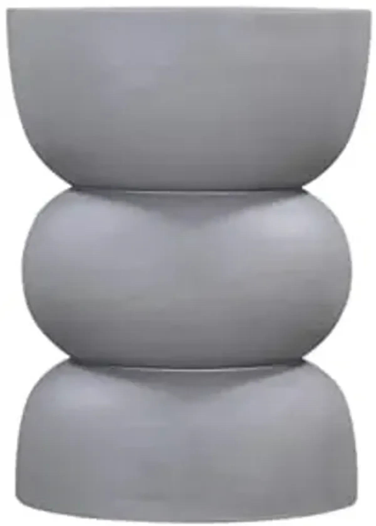 Bassett Mirror Company Haven Accent Table - Gray Plaster