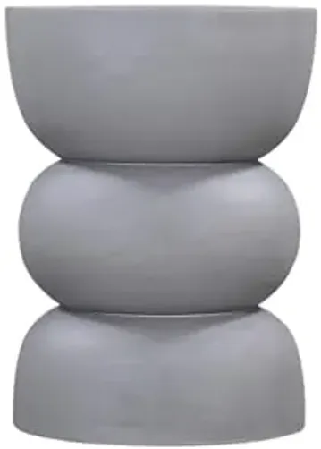 Bassett Mirror Company Haven Accent Table - Gray Plaster