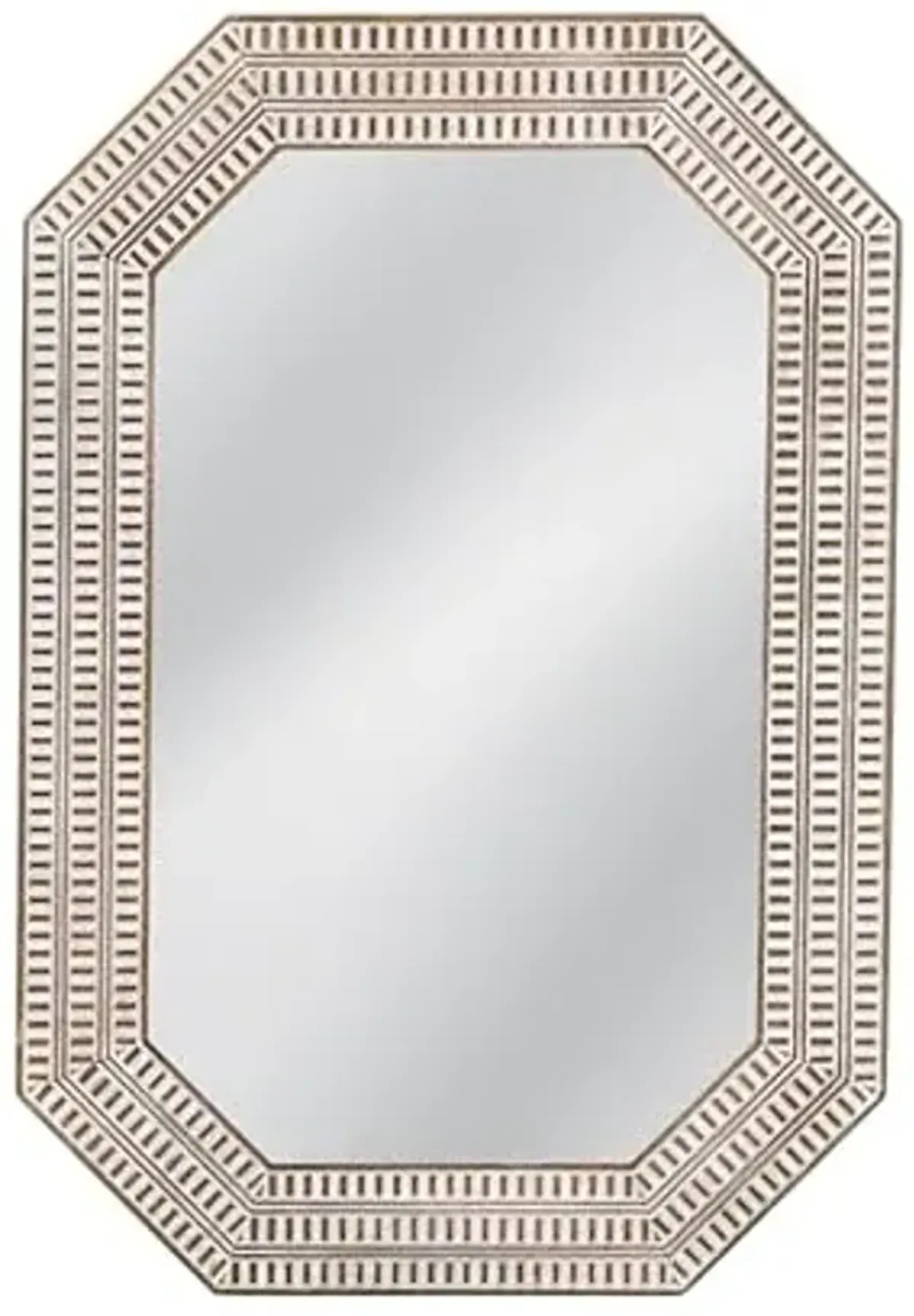 Michael Wall Mirror - White Wash